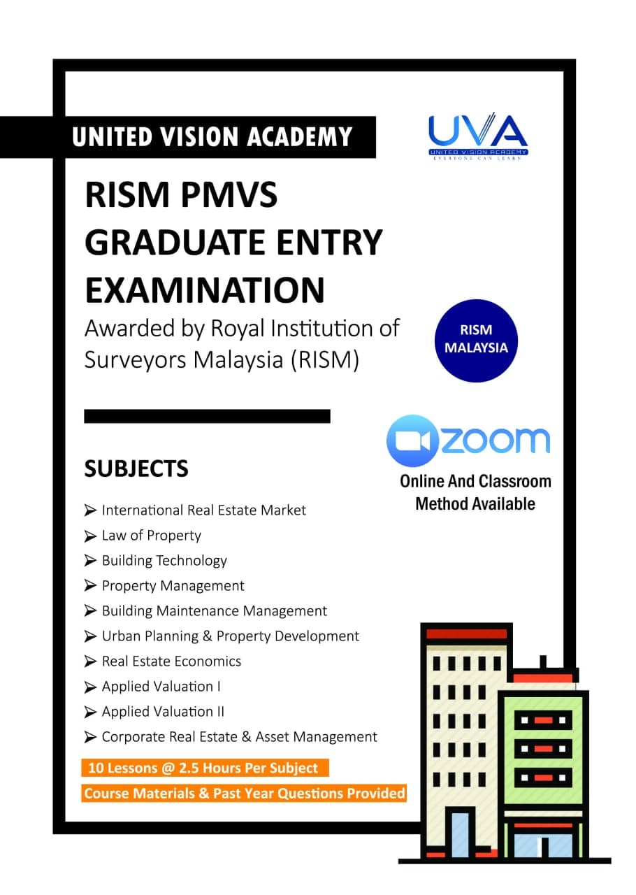 United Vision Academy College Johor Bahru Jb Hrdf Trainer Acca Course Lcci Course Cat Course Diploma In Estate Agent Diea Rea Course Ren Course Hrdf Course