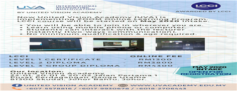 Online class for LCCI